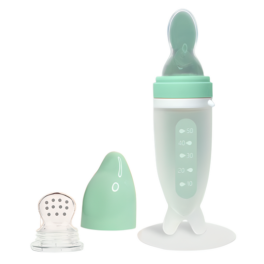 Biberon multifonctions avec cuillère et dosage pour bébé