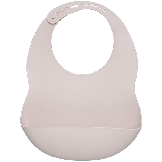 Bavoir bébé silicone lila