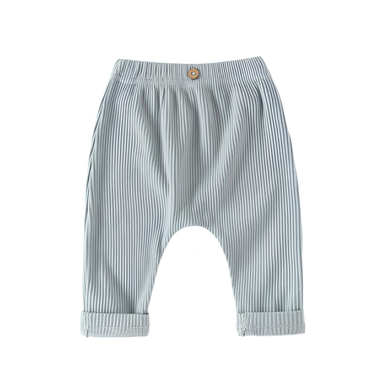 Pantalon à rayures en coton pour bébé